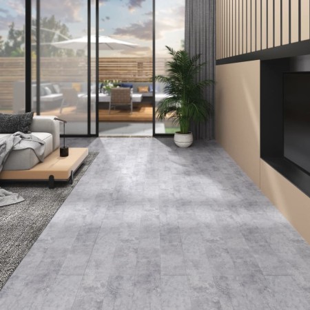 Nicht selbstklebende Bodendielen PVC zementgrau 5,26 m² 2 mm von vidaXL, Böden und Teppiche - Ref: Foro24-146566, Preis: 79,2...
