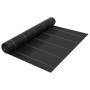 Estera de control de malezas y raíces PP negro 2x5 m by vidaXL, anti-weed meshes - Ref: Foro24-313064, Price: 14,13 €, Discou...