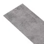 Lamas para suelo de PVC autoadhesivas marrón cemento 4,46m² 3mm de vidaXL, Suelos y moquetas - Ref: Foro24-146575, Precio: 90...