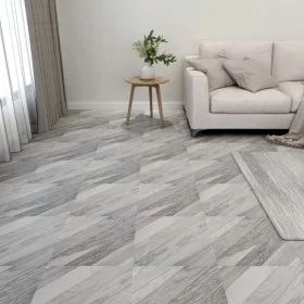 Self-adhesive floor planks 55 units PVC 5.11 m² gray stripes by vidaXL, Floors and carpets - Ref: Foro24-324678, Price: 74,92...