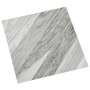 Lamas para suelo autoadhesivas 55 uds PVC 5,11 m² gris rayas de vidaXL, Suelos y moquetas - Ref: Foro24-324678, Precio: 76,24...