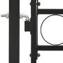 Doppeltüriges Zauntor mit schwarzem Stahlbogen 300x175 cm von vidaXL, Gartentore - Ref: Foro24-146340, Preis: 511,47 €, Rabat...