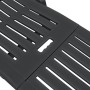 Anthrazitgraue Sonnenliege aus Kunststoff mit Fußstütze von vidaXL, Liegen - Ref: Foro24-43588, Preis: 195,04 €, Rabatt: %