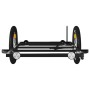 Fahrradanhänger aus schwarzem Eisen, 126 x 63 x 34 cm von vidaXL, Fahrradanhänger - Ref: Foro24-94205, Preis: 71,31 €, Rabatt: %