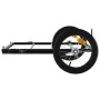 Remolque para bicicleta hierro negro 126x63x34 cm de vidaXL, Remolques para bicicletas - Ref: Foro24-94205, Precio: 64,92 €, ...