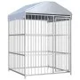 Außenzwinger mit Dach 150x150x200 cm von vidaXL, Hundehütten und Zäune - Ref: Foro24-144619, Preis: 413,13 €, Rabatt: %