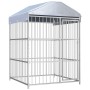 Außenzwinger mit Dach 150x150x200 cm von vidaXL, Hundehütten und Zäune - Ref: Foro24-144619, Preis: 421,41 €, Rabatt: %