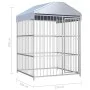 Außenzwinger mit Dach 150x150x200 cm von vidaXL, Hundehütten und Zäune - Ref: Foro24-144619, Preis: 413,13 €, Rabatt: %