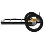 Remolque para bicicleta hierro negro 122x53x28 cm de vidaXL, Remolques para bicicletas - Ref: Foro24-94204, Precio: 63,36 €, ...