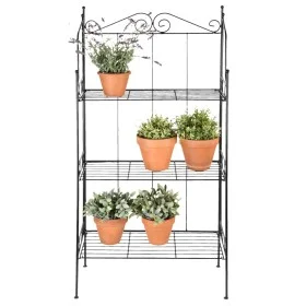 Esschert Design 3-stöckiges Pflanzenregal L von Esschert Design, Topfständer - Ref: Foro24-433893, Preis: 68,23 €, Rabatt: %