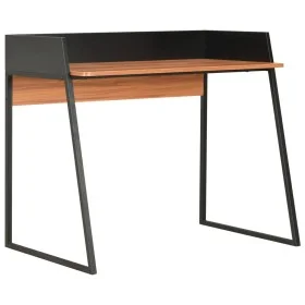 Schwarz-brauner Schreibtisch 90x60x88 cm von vidaXL, Schreibtische - Ref: Foro24-20266, Preis: 83,34 €, Rabatt: %