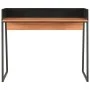 Black and brown desk 90x60x88 cm by vidaXL, Desks - Ref: Foro24-20266, Price: 89,36 €, Discount: %