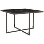 Set de comedor jardín 5 pzas y cojines ratán sintético marrón de vidaXL, Conjuntos de jardín - Ref: Foro24-43899, Precio: 261...
