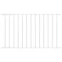 Fence panel with white powder coated steel 1.7x0.75m by vidaXL, fence panels - Ref: Foro24-145224, Price: 41,77 €, Discount: %