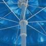 Sombrilla de playa Hawaii azul 300 cm