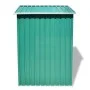 Metal garden shed 204x132x186 cm green by vidaXL, Sheds - Ref: Foro24-42909, Price: 227,14 €, Discount: %