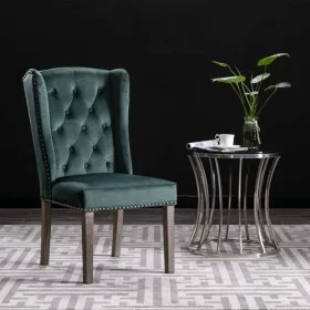 Green Velvet Dining Chair by vidaXL, dining chairs - Ref: Foro24-287952, Price: 185,75 €, Discount: %