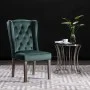 Silla de comedor de terciopelo verde de vidaXL, Sillas de comedor - Ref: Foro24-287952, Precio: 185,71 €, Descuento: %