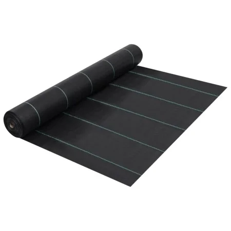 Weed and root control mat PP black 1x200 m by vidaXL, anti-weed meshes - Ref: Foro24-313063, Price: 92,06 €, Discount: %