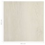 Self-adhesive PVC floor tiles, 55 units, beige, 5.11 m² by vidaXL, Floors and carpets - Ref: Foro24-324654, Price: 75,94 €, D...