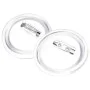Abzeichen-Set mit Anstecknadel, 100 Sets, Acryl, 58 mm von vidaXL, Abzeichen - Ref: Foro24-30160, Preis: 28,57 €, Rabatt: %