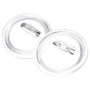 Badge kit with pin 100 sets acrylic 58 mm by vidaXL, Badges - Ref: Foro24-30160, Price: 29,49 €, Discount: %