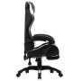 Gaming-Stuhl mit Fußstütze Kunstleder in Schwarz und Weiß von vidaXL, Bürostühle - Ref: Foro24-287991, Preis: 166,83 €, Rabat...