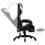 Gaming-Stuhl mit Fußstütze Kunstleder in Schwarz und Weiß von vidaXL, Bürostühle - Ref: Foro24-287991, Preis: 166,83 €, Rabat...