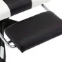 Gaming-Stuhl mit Fußstütze Kunstleder in Schwarz und Weiß von vidaXL, Bürostühle - Ref: Foro24-287991, Preis: 170,27 €, Rabat...