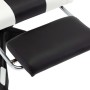 Gaming-Stuhl mit Fußstütze Kunstleder in Schwarz und Weiß von vidaXL, Bürostühle - Ref: Foro24-287991, Preis: 166,83 €, Rabat...