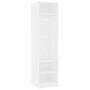 Armario de madera contrachapada blanco 50x50x200 cm de vidaXL, Armarios roperos - Ref: Foro24-800234, Precio: 121,47 €, Descu...
