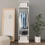 Weißer Sperrholzschrank 50x50x200 cm von vidaXL, Kleiderschränke - Ref: Foro24-800234, Preis: 126,36 €, Rabatt: %