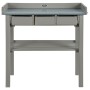 Esschert Design Garden Work Bench Gray CF29G by Esschert Design, Gardening tables - Ref: Foro24-404623, Price: 144,84 €, Disc...