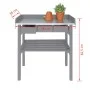 Esschert Design Garden Work Bench Gray CF29G by Esschert Design, Gardening tables - Ref: Foro24-404623, Price: 145,43 €, Disc...