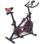 Schwarz-rotes Heimtrainer mit Pulssensoren von vidaXL, Stationäre Fahrräder - Ref: Foro24-91190, Preis: 244,88 €, Rabatt: %