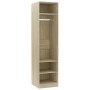 Eichenfarbener Sperrholzschrank 50x50x200 cm von vidaXL, Kleiderschränke - Ref: Foro24-800237, Preis: 103,68 €, Rabatt: %