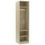 Eichenfarbener Sperrholzschrank 50x50x200 cm von vidaXL, Kleiderschränke - Ref: Foro24-800237, Preis: 102,79 €, Rabatt: %