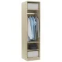 Eichenfarbener Sperrholzschrank 50x50x200 cm von vidaXL, Kleiderschränke - Ref: Foro24-800237, Preis: 102,79 €, Rabatt: %