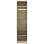 Eichenfarbener Sperrholzschrank 50x50x200 cm von vidaXL, Kleiderschränke - Ref: Foro24-800237, Preis: 103,68 €, Rabatt: %
