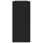 Aparador de madera contrachapada negro 88x30x70 cm de vidaXL, Aparadores - Ref: Foro24-800676, Precio: 73,33 €, Descuento: %