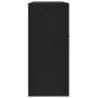 Aparador de madera contrachapada negro 88x30x70 cm de vidaXL, Aparadores - Ref: Foro24-800676, Precio: 72,48 €, Descuento: %