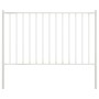 Panel valla y postes acero recubrimiento polvo blanco 1,7x0,75m de vidaXL, Paneles de vallas - Ref: Foro24-145215, Precio: 49...