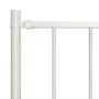 White powder-coated steel fence panel and posts 1.7x0.75m by vidaXL, fence panels - Ref: Foro24-145215, Price: 49,01 €, Disco...