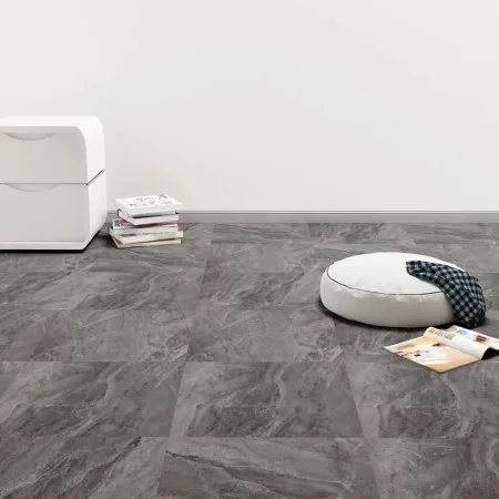 Schwarze selbstklebende PVC-Bodendielen mit Motiven 5,11 m² von vidaXL, Böden und Teppiche - Ref: Foro24-144874, Preis: 65,44...