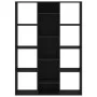 Black chipboard space divider/shelf 100x24x140 cm by vidaXL, Room dividers - Ref: Foro24-800442, Price: 83,94 €, Discount: %
