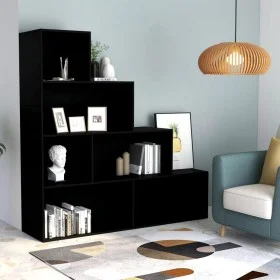 Schwarzes Sperrholzregal/Trennwand, 155 x 24 x 160 cm von vidaXL, Bücherregale und Regale - Ref: Foro24-800658, Preis: 71,18 ...