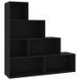 Schwarzes Sperrholzregal/Trennwand, 155 x 24 x 160 cm von vidaXL, Bücherregale und Regale - Ref: Foro24-800658, Preis: 75,42 ...