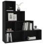 Schwarzes Sperrholzregal/Trennwand, 155 x 24 x 160 cm von vidaXL, Bücherregale und Regale - Ref: Foro24-800658, Preis: 75,42 ...