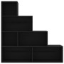 Schwarzes Sperrholzregal/Trennwand, 155 x 24 x 160 cm von vidaXL, Bücherregale und Regale - Ref: Foro24-800658, Preis: 75,42 ...