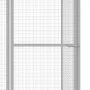 Katzenkäfig aus verzinktem Stahl, 3 x 3 x 2,5 m von vidaXL, Käfige und Lebensräume für Kleintiere - Ref: Foro24-146361, Preis...